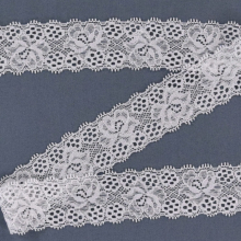blanc | Dentelle élastique blanche