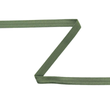 altgrün | Elastisches Einfassband, altgrün 15 mm