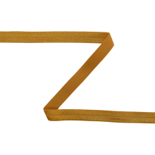 senfgelb | Elastisches Einfassband, senfgelb 15 mm