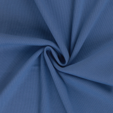 blauw | Boordstof, fijngeribd 45 cm, blauw