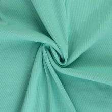 mint | Boordstof, fijngeribd 45 cm, mintgroen