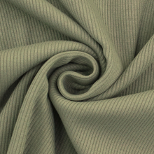 oudgroen | Fijne ribjersey Emma, oudgroen