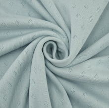 pastelblauw | Fijngebreide jersey Ajour, pastelblauw