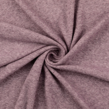 pourpre pâle | Tissu jersey maille tricot fin melange, pourpre délavé
