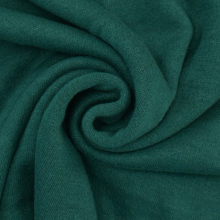 vert pétrole | Tissu maille tricot fin double face, vert pétrole