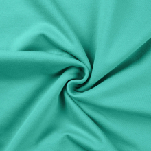 aqua | French Terry opgeruwd, aquablauw