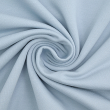 babyblauw | French Terry opgeruwd, babyblauw