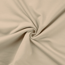 beige | French Terry opgeruwd, beige