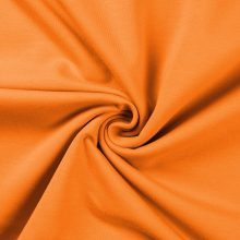 oranje | French Terry opgeruwd, oranje