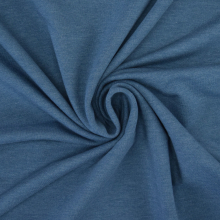 jeansblau | French Terry uni, jeansblau