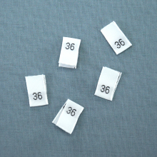 36 | Taille label Adulte 36, blanc