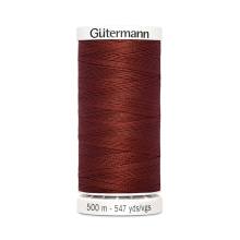 terracotta | Bobine fil à coudre Gütermann 500m polyester, (227) terracotta