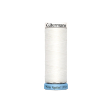 blanc | Bobine fil à coudre water repellent Gütermann 100m polyester, (800) blanc
