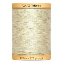 crèmekleurig | Gütermann C NE 50 Katoen garen 800 m, crèmekleurig