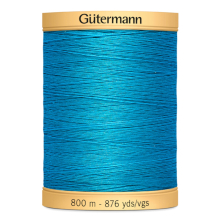 turquoise | Gütermann C NE 50 Katoen garen 800 m, turquoise