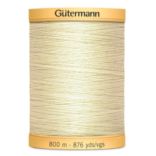 vanille | Gütermann C NE 50 Katoen garen 800 m, vanille