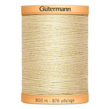 ivoor | Gütermann C NE 50 Katoen garen 800 m, ivoorkleurig