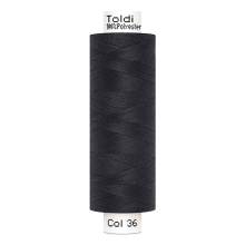 anthracite | Bobine fil à coudre Gütermann 500m polyester Toldi, (036) anthracite
