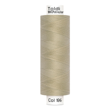 Bobine de fil a coudre Beige 500m 100% polyester - Badaboum