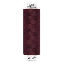 bordeaux | Bobine fil à coudre Gütermann 500m polyester Toldi, (369) bordeaux