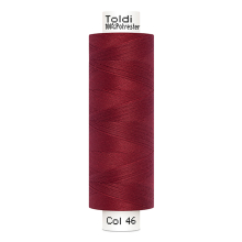 rouge foncé | Bobine fil à coudre Gütermann 500m polyester Toldi, (046) rouge foncé
