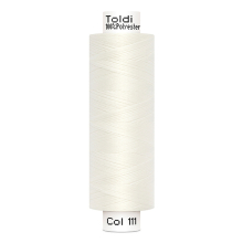 blanc cassé | Bobine fil à coudre Gütermann 500m polyester Toldi, (111) naturel