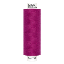 rose fuchsia | Bobine fil à coudre Gütermann 500m polyester Toldi, (733) rose fuchsia