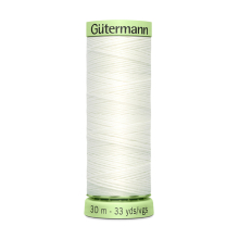 wollweiß | Gütermann Zierstich- und Knopflochgarn (111) wollweiss