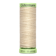 hellrot | Gütermann Zierstich- und Knopflochgarn (169) beige