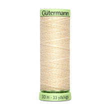 creme | Gütermann Zierstich- und Knopflochgarn (414) creme