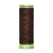 dunkelbraun | Gütermann Zierstich- und Knopflochgarn (694) dunkelbraun