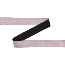 rose | Ruban élastique couture 4cm Shine, rose