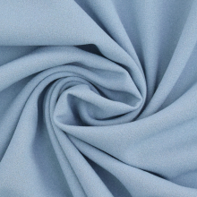 bleu pigeon | Tissu crêpe georgette uni, bleu pigeon