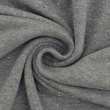 donkergrijs | Zachte sweatshirtstof Cosy Colors, donkergrijs