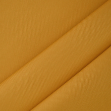 mosterdgeel | Lichte outdoorstof Panama uni, mosterdgeel