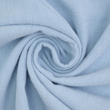 bleu bébé | Tissu lin mix lin stonewashed, bleu baby