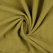 geelgroen | Linnen mix stonewashed, geelgroen