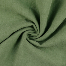 middengroen | Linnen mix stonewashed, middengroen