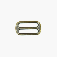 oudmessing geborsteld | Schuifgesp metaal 25 mm, geborsteld oud messing