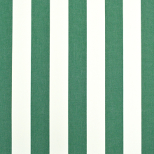 groen | Zonweringdoek / outdoorstof, 160 cm, groen / wit