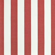 rood | Zonweringdoek / outdoorstof, 160 cm, rood / wit