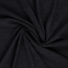 anthracite | Merino Wool jersey uni, charcoal-grey