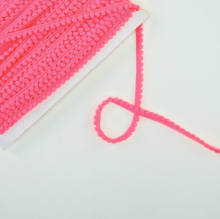 neonrosa | Mini Pomponborte, neonrosa 10 mm