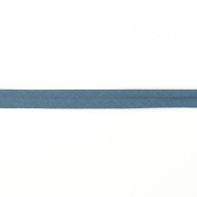 jeansblau | Musselin Schrägband 20mm, jeansblau