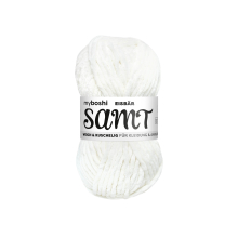 Eisbär | myboshi Amigurumi Samt Wolle Eisbär 100g