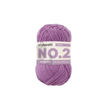 candy purpur | Pelote de laine coton & kapok myboshi No.2 laine d'été, 50g, candy pourpre