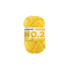 dandelion | Pelote de laine coton & kapok myboshi No.2 laine d'été, 50g, pissenlit