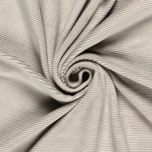 gris argent | Tissu nicki jersey velours côtelé, gris argent