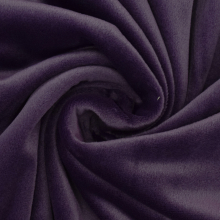 roodpaars | Nicky fleece uni, donker roodpaars