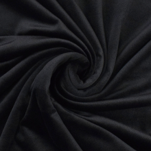 zwart | Nicky fleece uni, zwart